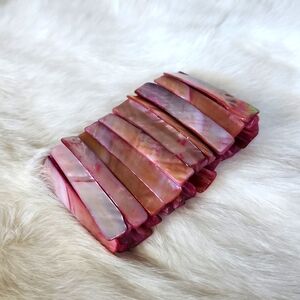 Iridescent Abalone Shell Stretch Bangle